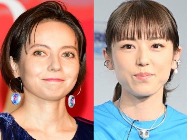 （左から）ベッキー、若槻千夏