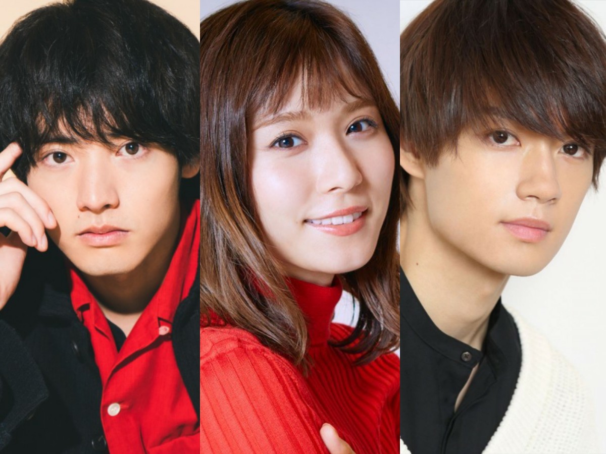 (左から)赤楚衛二、松岡茉優、佐野勇斗