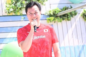 川合俊一、『FIVB パリ五輪予選／ワールドカップバレー2023』開幕50日前イベントに登場