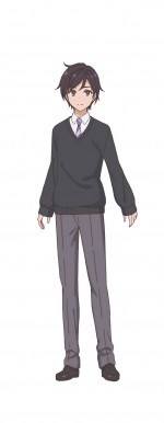 テレビアニメ『経験済みなキミと、経験ゼロなオレが、お付き合いする話。』キャラクタービジュアル：仁志名蓮（CV：阪口大助）