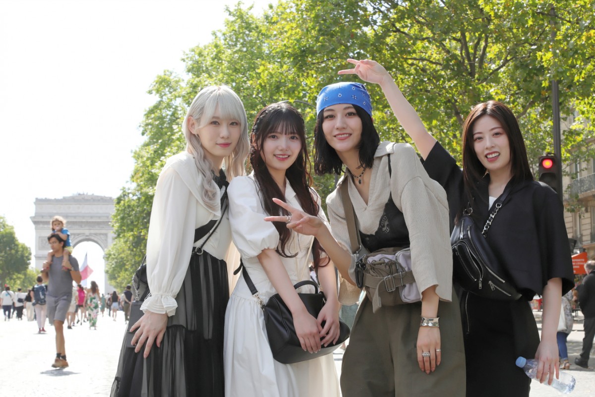 櫻坂46、フランス・パリで初海外イベント　1万5000人魅了　観客押し寄せ30分遅れスタート