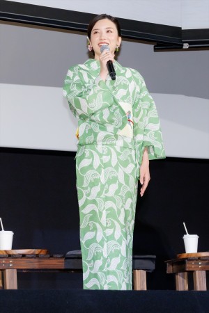 永野芽郁、映画『こんにちは、母さん』完成披露試写会に登場