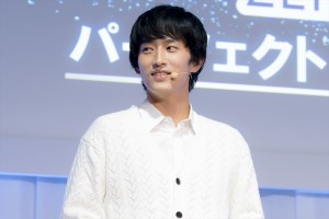 杉野遥亮、花王「新・洗たく洗剤発表会」に登場