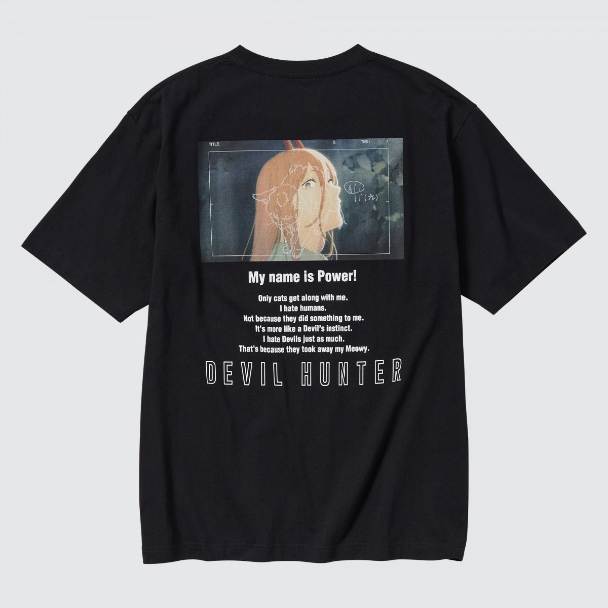 20230728　「チェンソーマン × 河村康輔 UT グラフィックTシャツ」