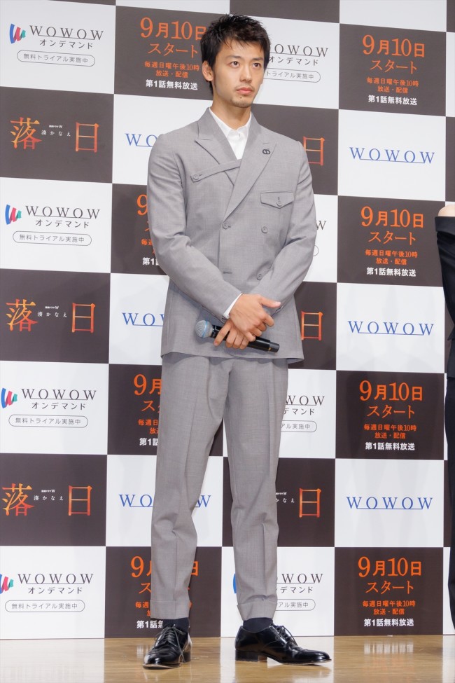 【本作紹介時のみ使用可】『連続ドラマW 湊かなえ「落日」』完成披露試写会　20230828実施