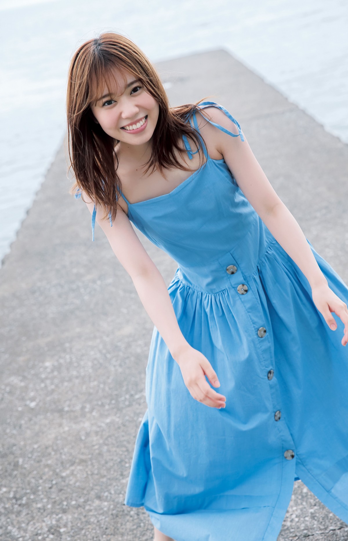 櫻坂46・谷口愛季、新人と思えない存在感　大人っぽいドレス姿披露