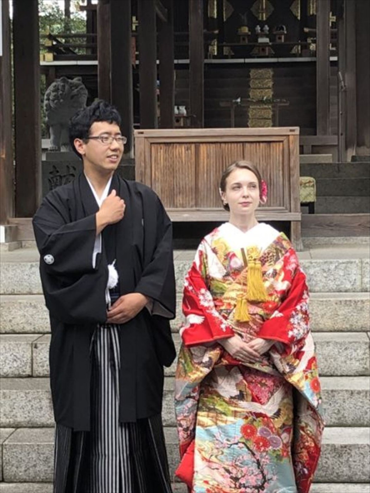 ロシア人バレリーナ妻と一度も会わずに“リモート婚”！　今週の『新婚さん』