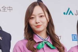 乃木坂46・梅澤美波、JAグループ「国消国産」プロモーション・新CM記者発表会に登場