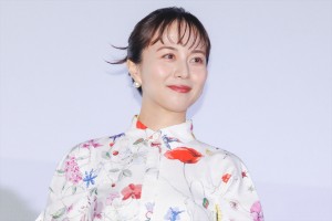 比嘉愛未、映画『親のお金は誰のもの　法定相続人』完成披露上映会に登場