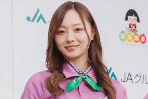 乃木坂46・梅澤美波、JAグループ「国消国産」プロモーション・新CM記者発表会に登場