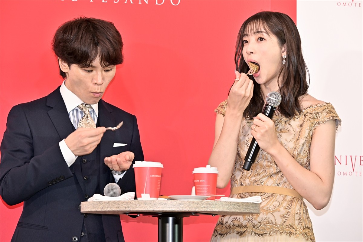 足立梨花＆TATSU、夫婦そろってイベントに登場　先日した大ゲンカの原因明かす