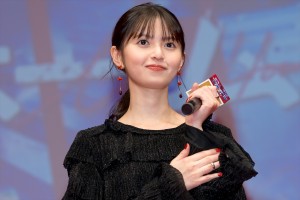 齋藤飛鳥、ドラマ＆映画『マイホームヒーロー』制作発表イベントに登場