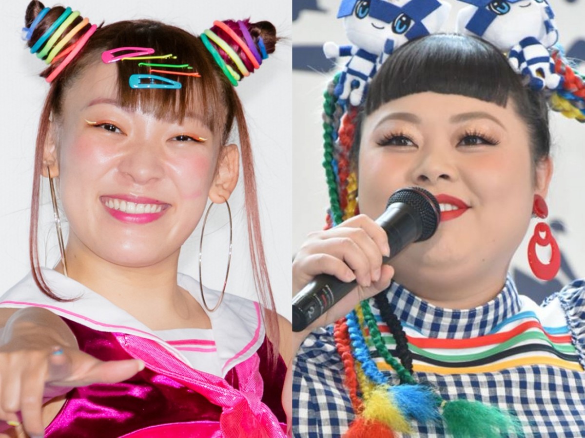 (左から)フワちゃん、渡辺直美