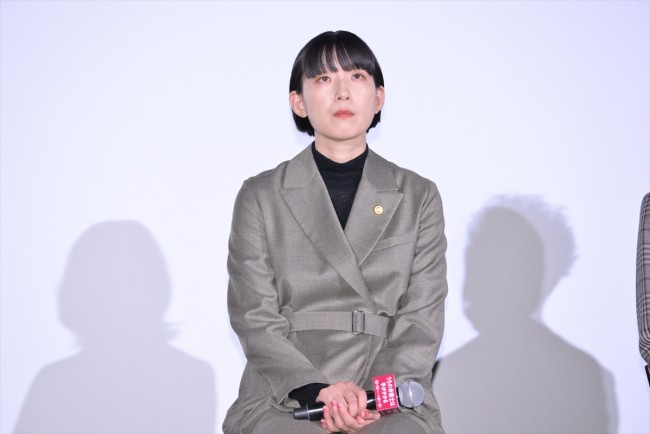 【本作紹介時のみ使用可】『うちの弁護士は手がかかる』完成披露試写会・舞台挨拶　20231009実施