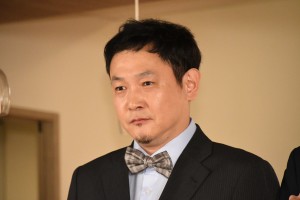 ドラマ『コタツがない家』制作発表会見に出席した西堀亮（マシンガンズ）