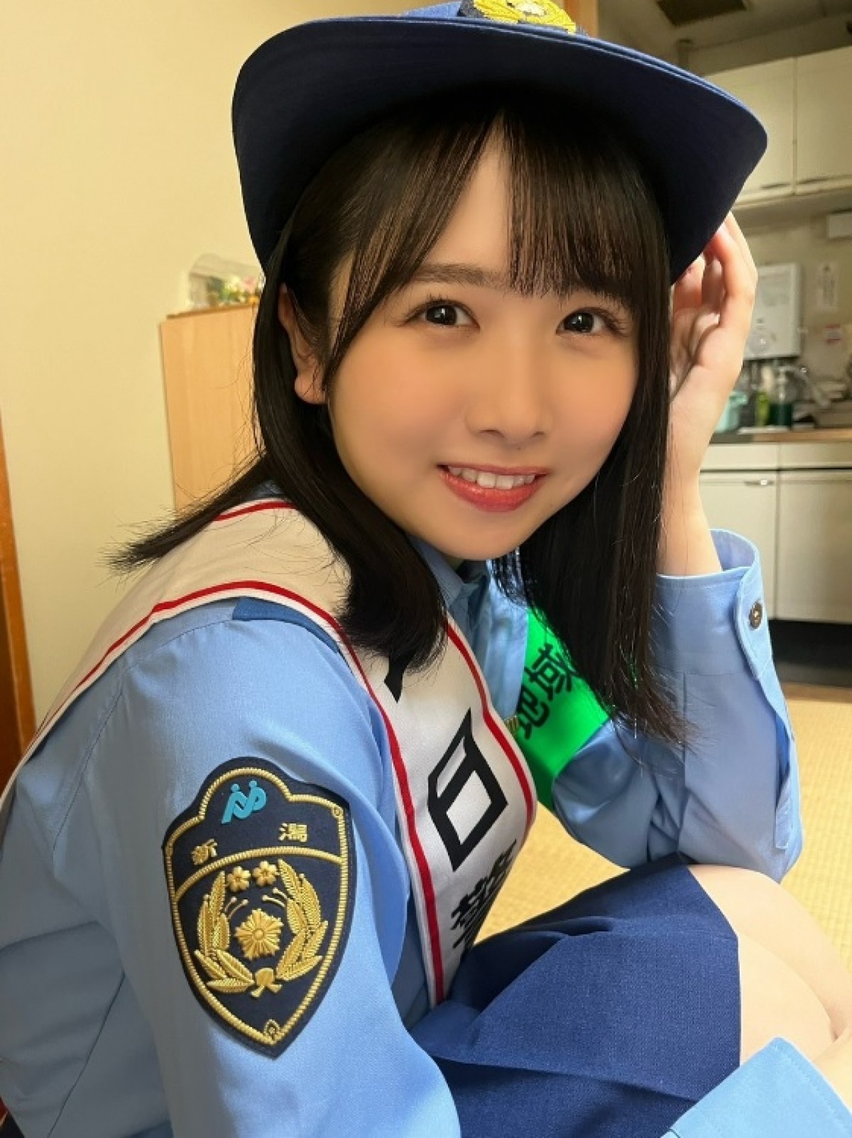 上村ひなの、小栗有以ら　現＆元アイドルが魅せる麗しの一日署長姿