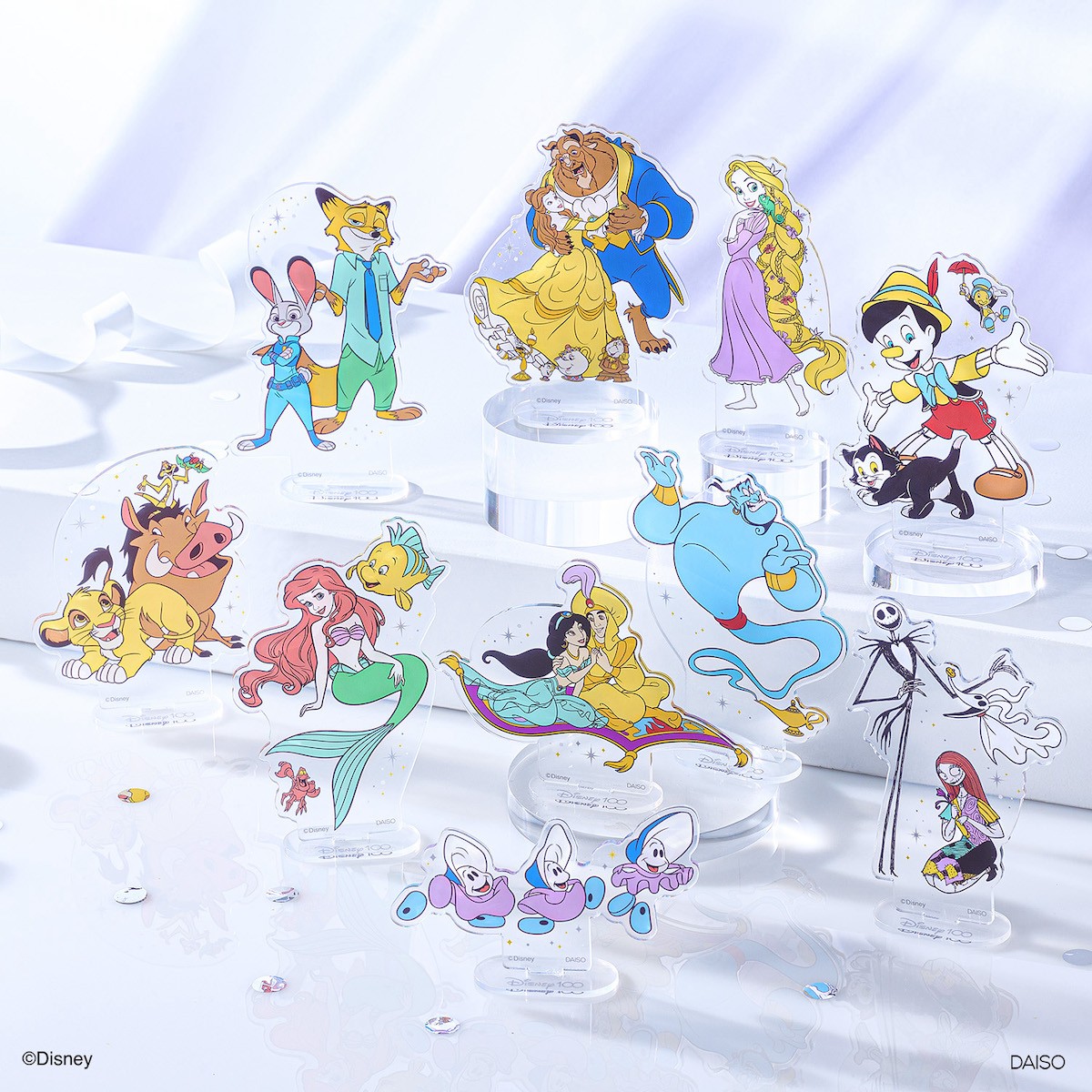 ダイソーの“ディズニー”グッズがかわいい! ミッキーやアリエルなど100種類のキャラクター登場