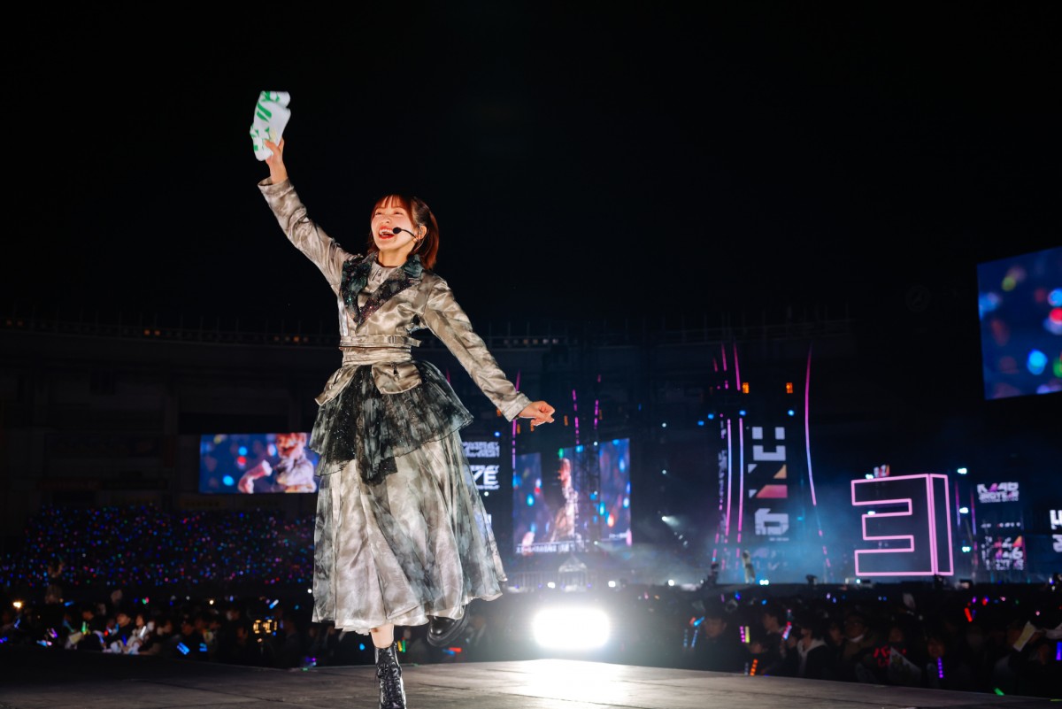 櫻坂46、3周年ライブに7万2000人「今までと違った1年」　遠藤光莉の復帰、「BACKS LIVE」開催発表も
