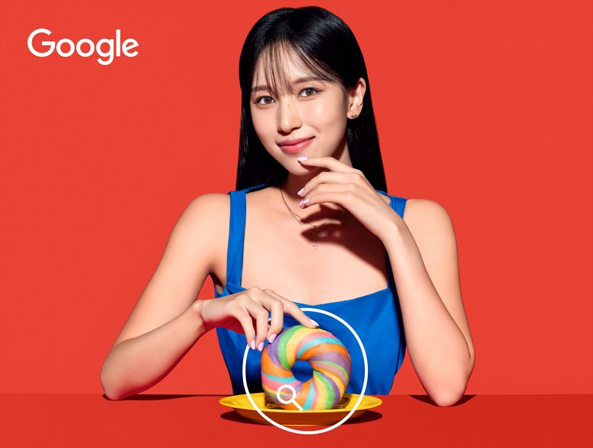 TWICE・MINA、SANA、MOMOがユニット“MISAMO”として初のCM出演！　Googleアプリ新CM、11.13OA開始