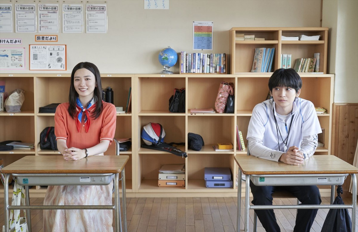 映画『からかい上手の高木さん』(左から)主演の永野芽郁、共演の高橋文哉