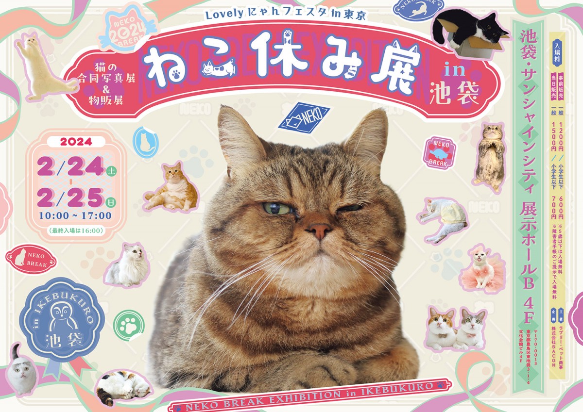 ねこ休み展 in 池袋20231223