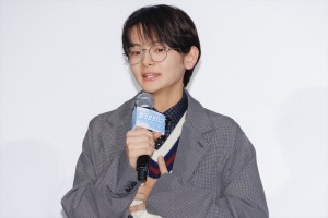 齋藤潤、映画『カラオケ行こ！』完成披露試写会に登場