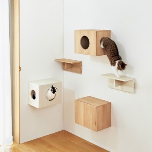 ディノス「壁付けキャット家具シリーズ」発売！　猫好き社員が考えた快適アイテム