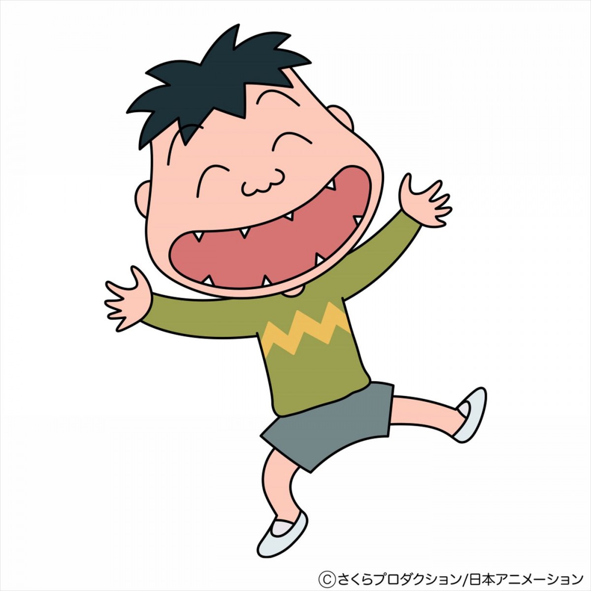 アニメ『ちびまる子ちゃん』より“山田くん”こと山田笑太（声・山本圭子）