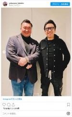 布袋寅泰とも！　※「元白鵬・宮城野親方」インスタグラム