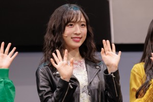 AKB48・小栗有以、舞台『オッドタクシー 金剛石は傷つかない』囲み取材会に登場