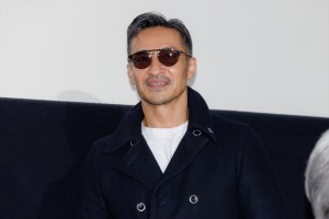 山口祥行、映画『BAD CITY』初日舞台挨拶に登場