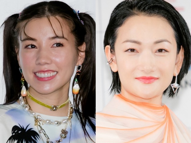 (左から)仲里依紗、冨永愛