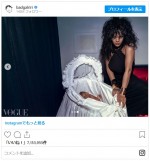 9ヵ月の息子が早くも雑誌デビュー　※「リアーナ」インスタグラム