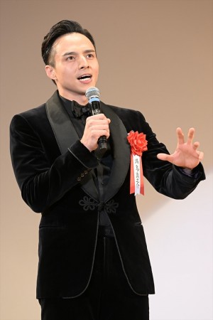 満島真之介、2023年 エランドール賞 授賞式に登場