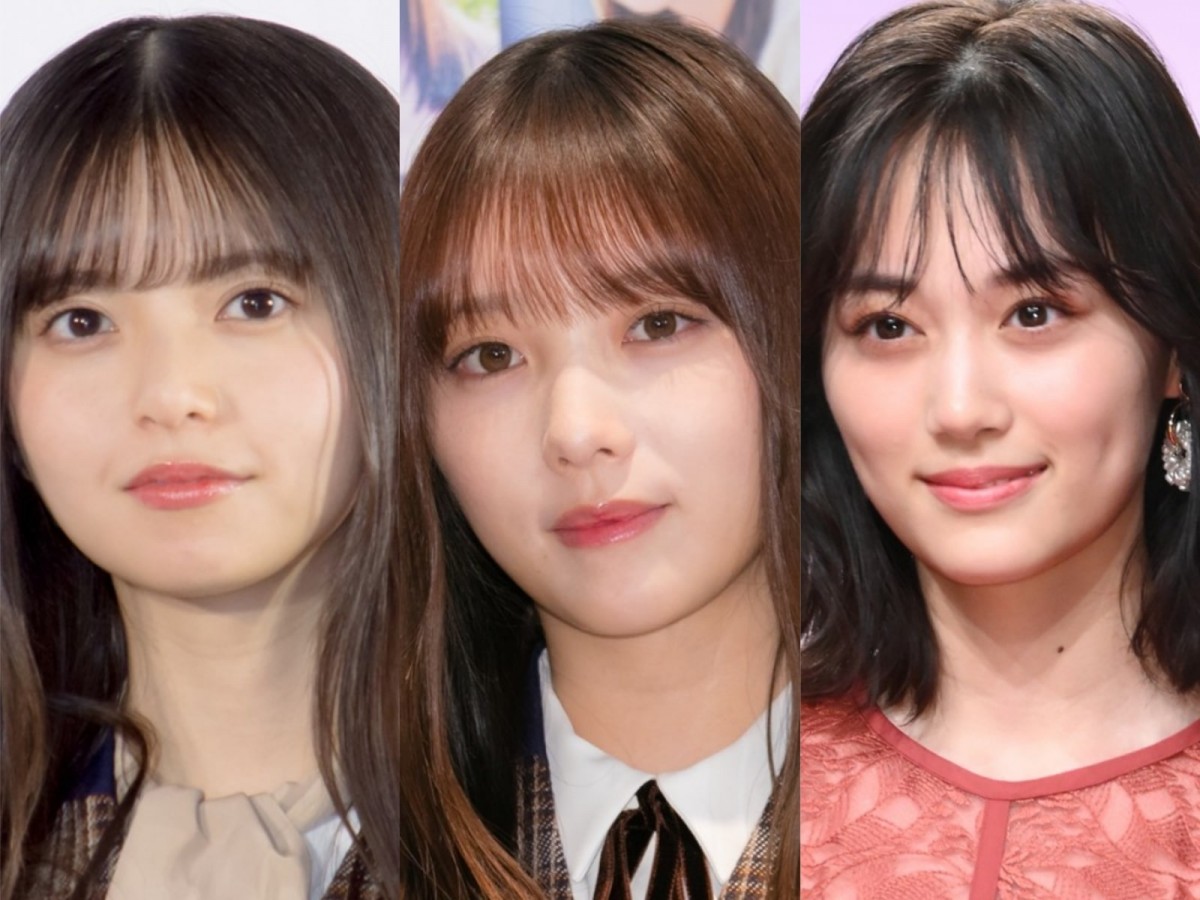 (左から)齋藤飛鳥、与田祐希、山下美月