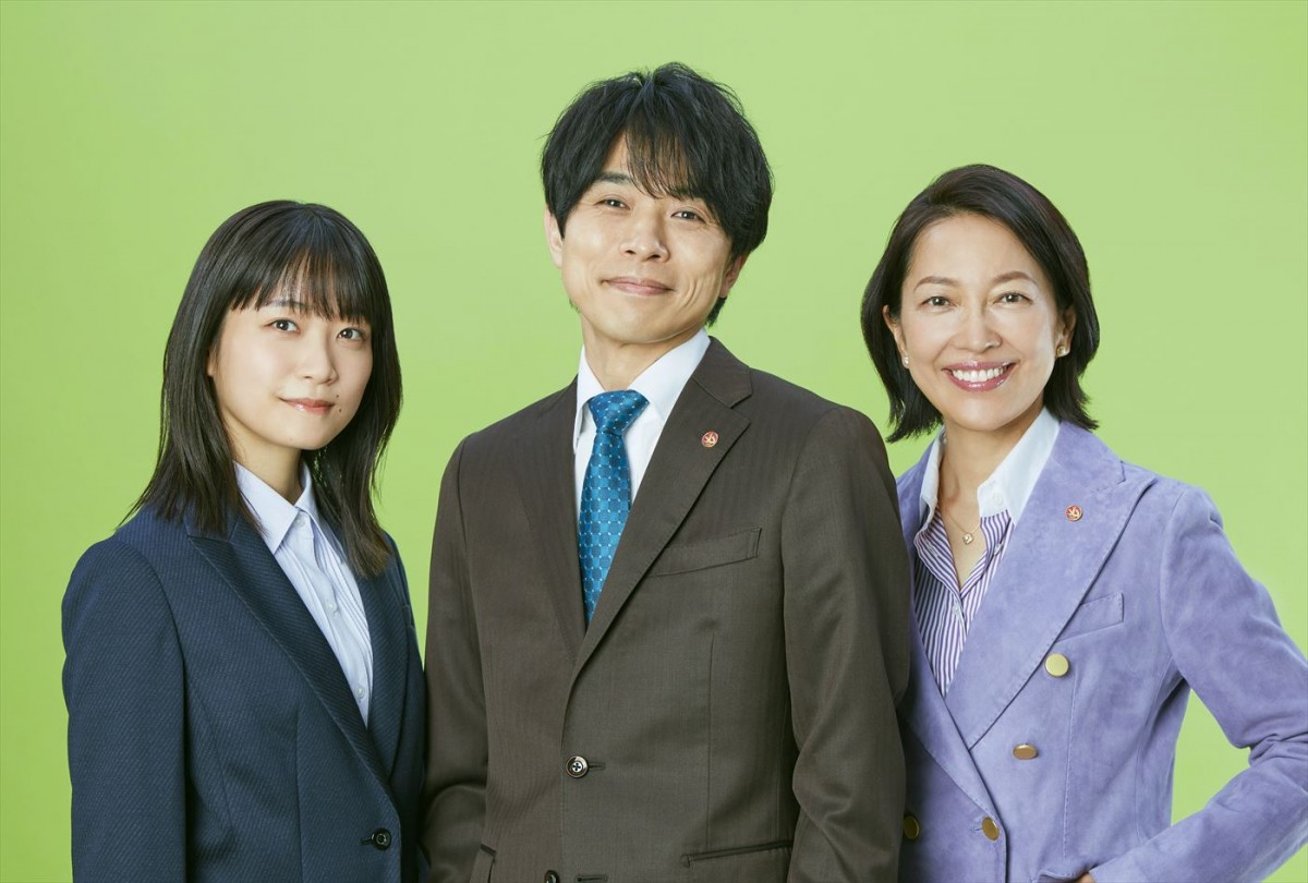 『特捜9 season6』より(左から)深川麻衣、井ノ原快彦、羽田美智子