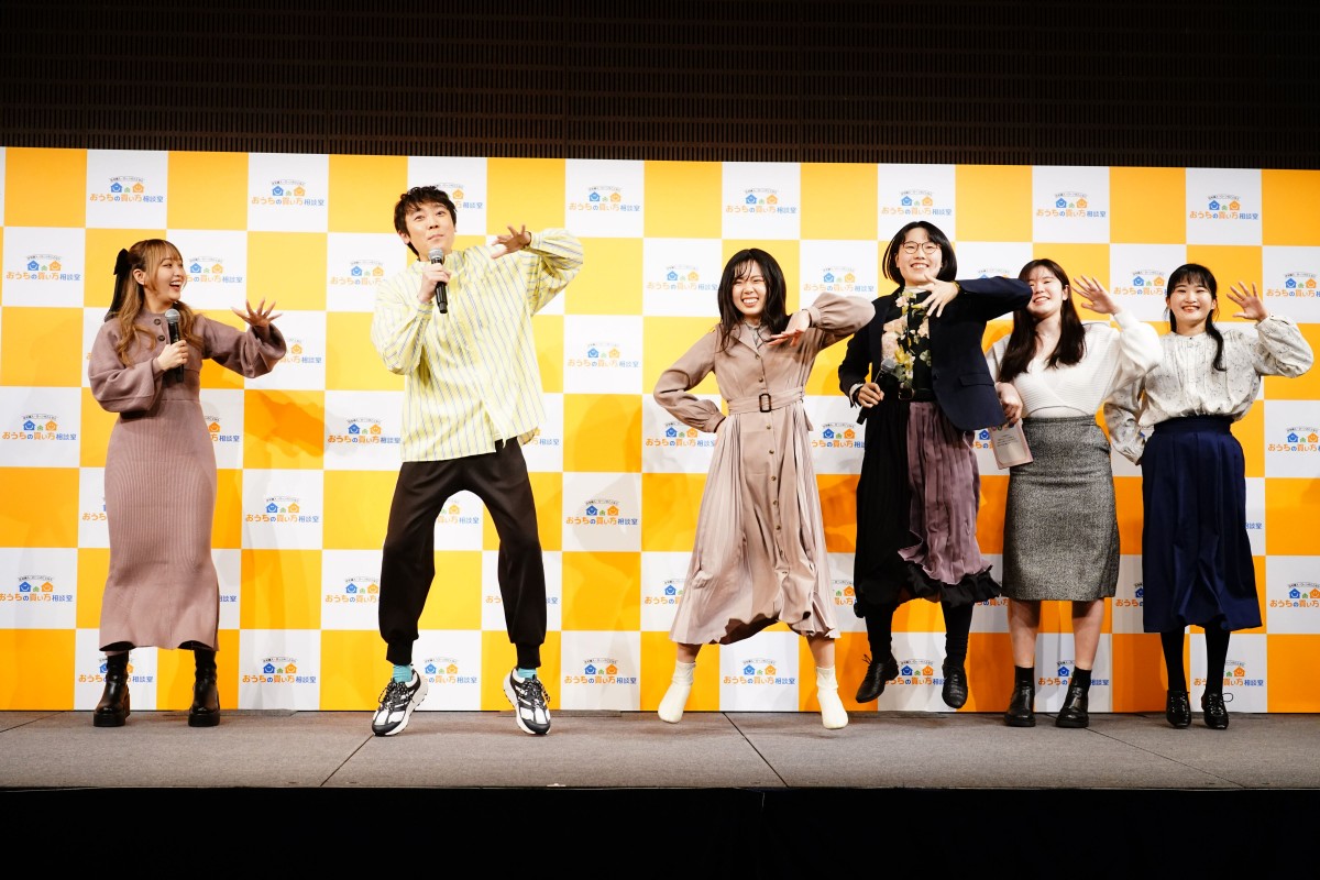 人気YouTuber・ねお、マイホームは「立地重視」  “体操のお兄さん”小林よしひさと“ブンバ・ボーン！ダンス”も披露