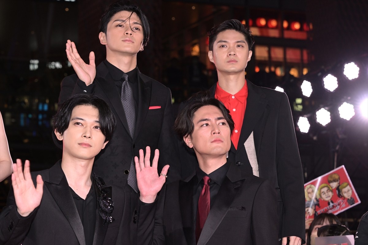 北村匠海、山田裕貴、吉沢亮　『東京リベンジャーズ2』プレミアに人気俳優が集結！