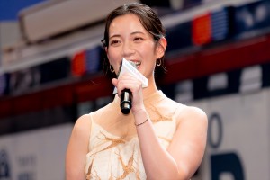 フォンチー、劇場版『TOKYO MER～走る緊急救命室～』完成披露試写会に登場