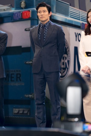 鈴木亮平、劇場版『TOKYO MER～走る緊急救命室～』完成披露試写会に登場