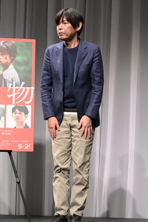 坂元裕二、映画『怪物』凱旋記者会見に登場