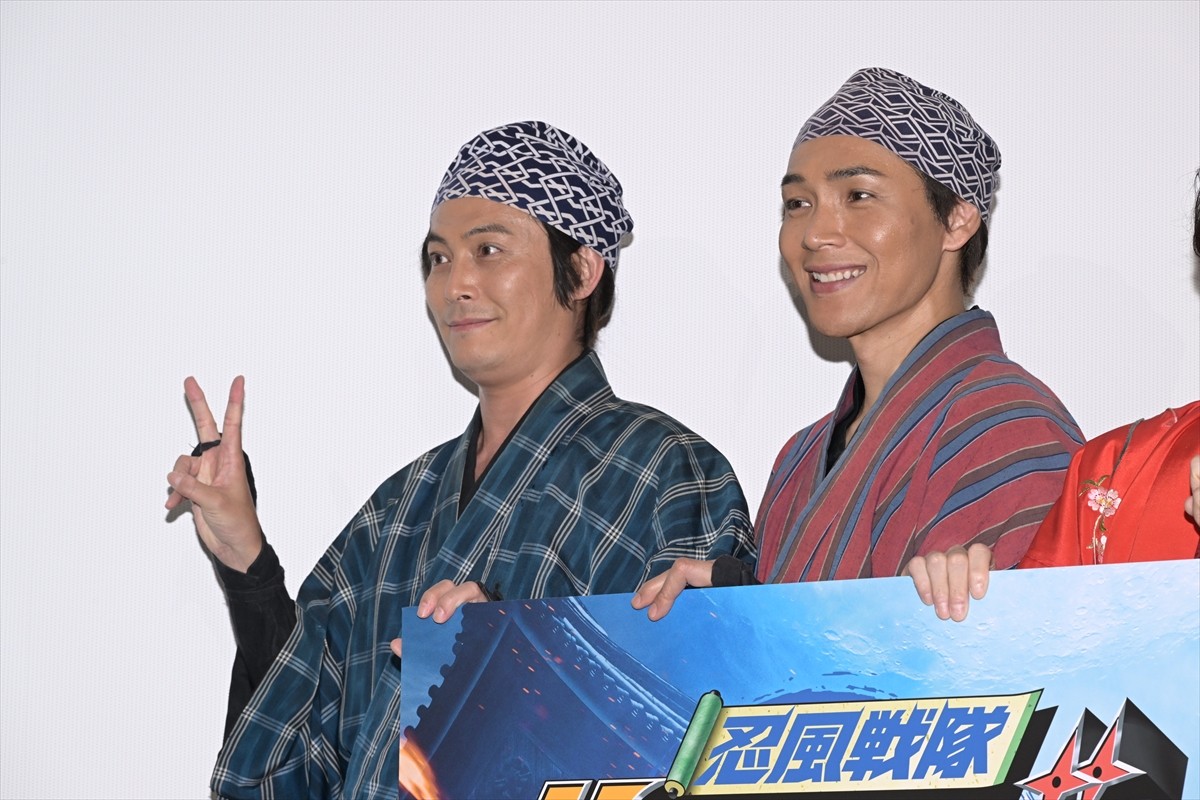 塩谷瞬、『ハリケンジャー』復活に笑顔「シュシュっと、戻ってまいりました！」