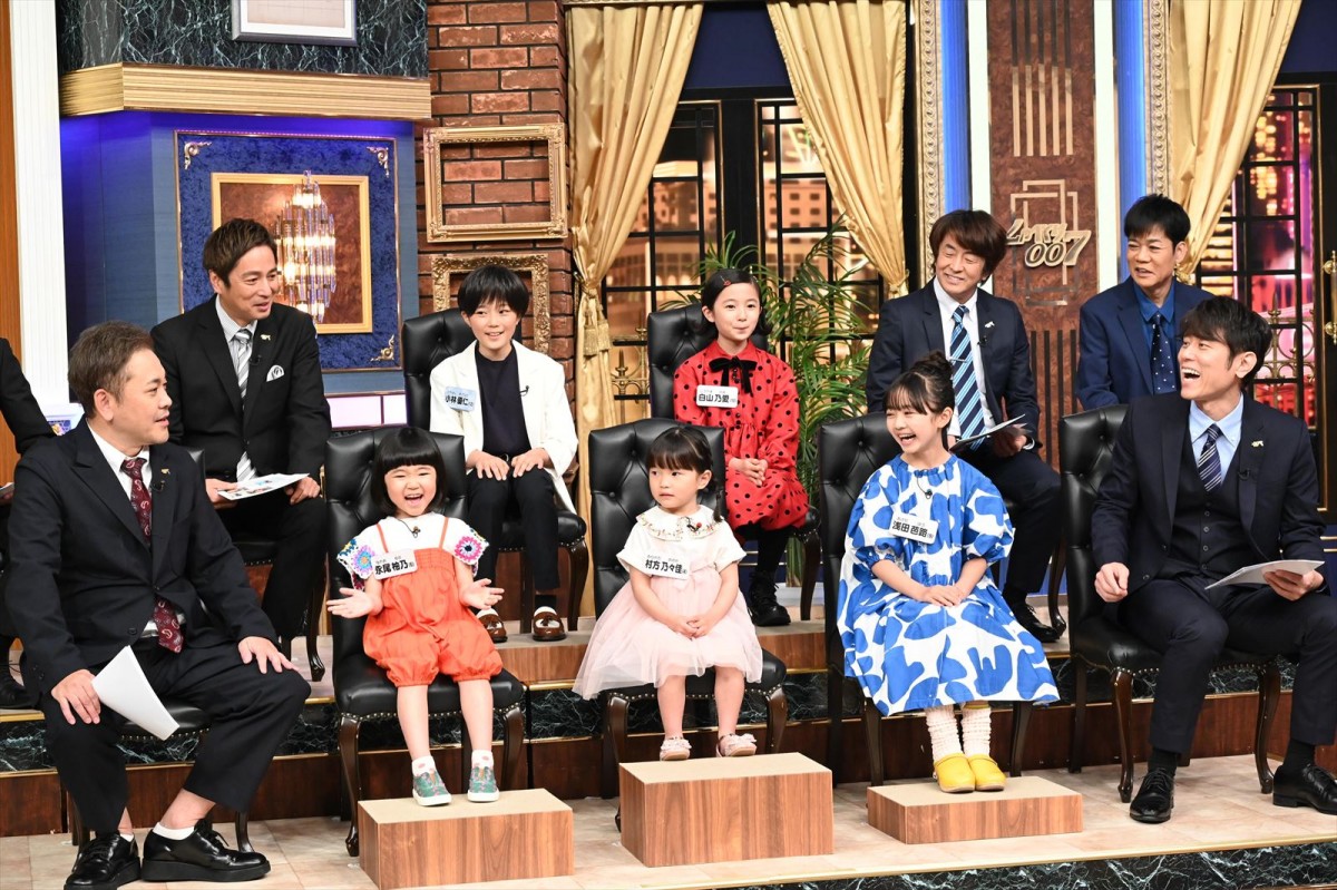 4歳の歌姫・村方乃々佳や『Dr.チョコレート』白山乃愛ら“天才キッズ”たちが『しゃべくり007』に　憧れの人登場で号泣も