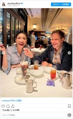 アンミカ夫婦、佐々木健介＆北斗晶夫婦とディナー ※「アンミカ」インスタグラム