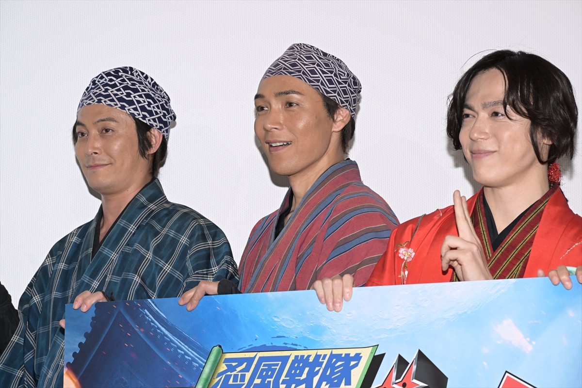 塩谷瞬、『ハリケンジャー』復活に笑顔「シュシュっと、戻ってまいりました！」