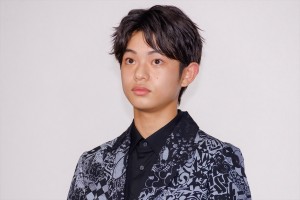 黒川想矢、映画『怪物』初日舞台挨拶に登場