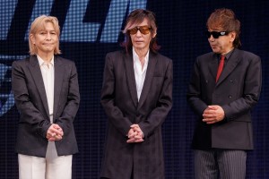 TM NETWORK、『劇場版シティーハンター 天使の涙(エンジェルダスト)』プレス発表イベントに登場