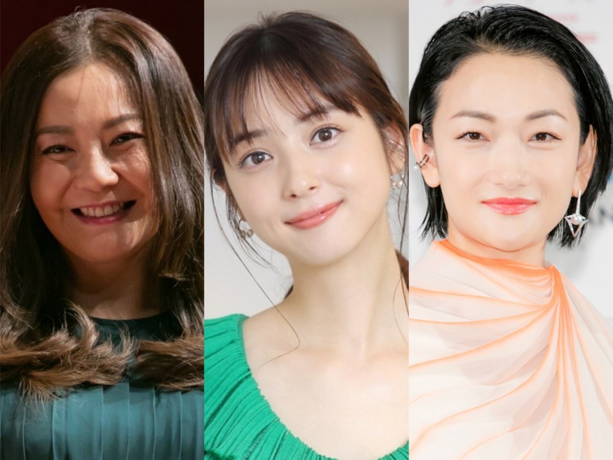 (左から)華原朋美、佐々木希、冨永愛