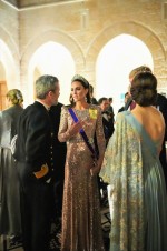 キャサリン妃、ヨルダン王室フセイン皇太子の結婚披露宴に出席