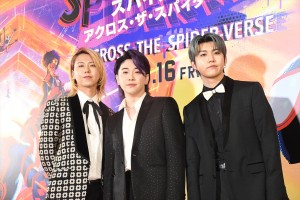 Mrs. GREEN APPLE、『スパイダーマン：アクロス・ザ・スパイダーバース』日本最速試写会レッドカーペット・イベントに登場